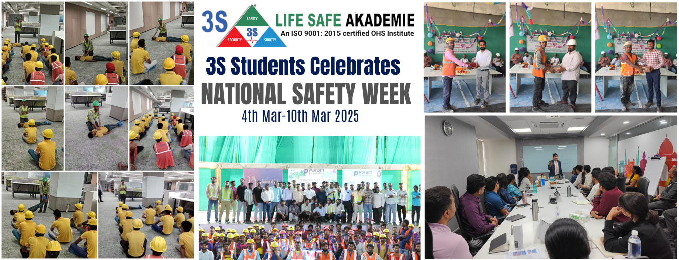 National Safety Week Celebration by 3S Students